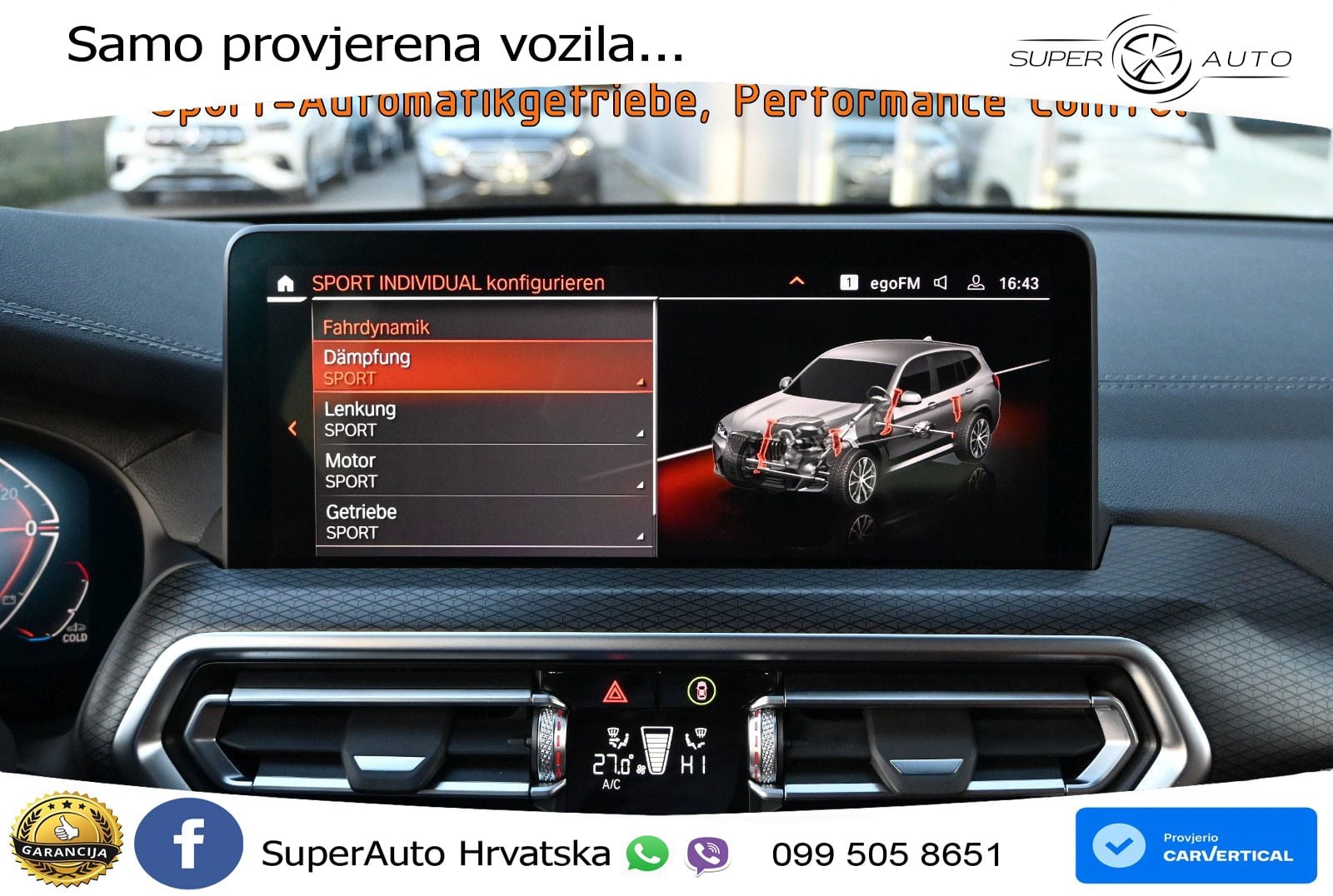 BMW X3 30d xDrive Steptronic M Sport LED+GR SJED+ACC