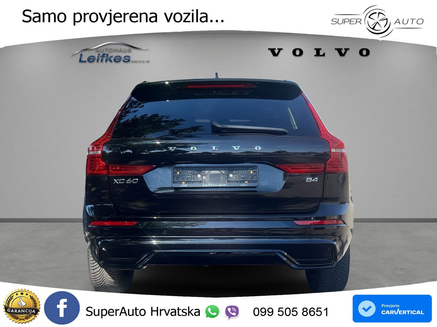 Volvo XC60 B4 Diesel FWD Geartronic LED+GR SJED+ACC