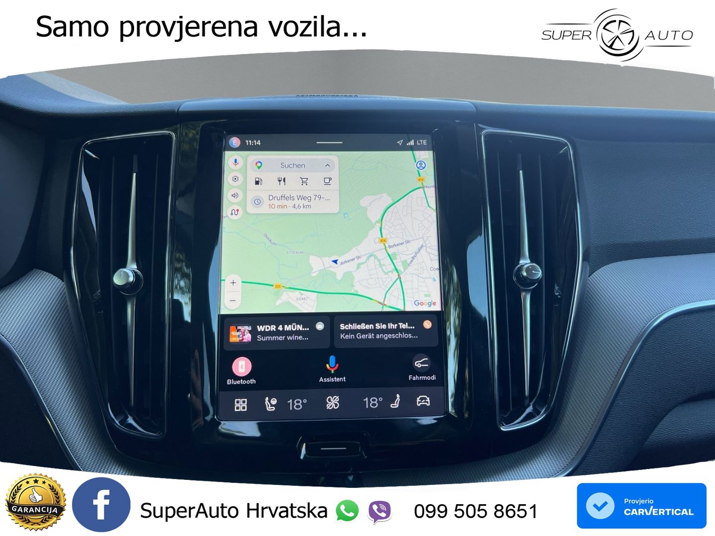 Volvo XC60 B4 Diesel FWD Geartronic LED+GR SJED+ACC