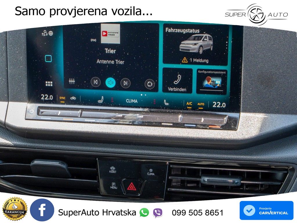 Volkswagen Caddy 2.0 TDI DSG Flexible Maxi Edition AHK 122 KS