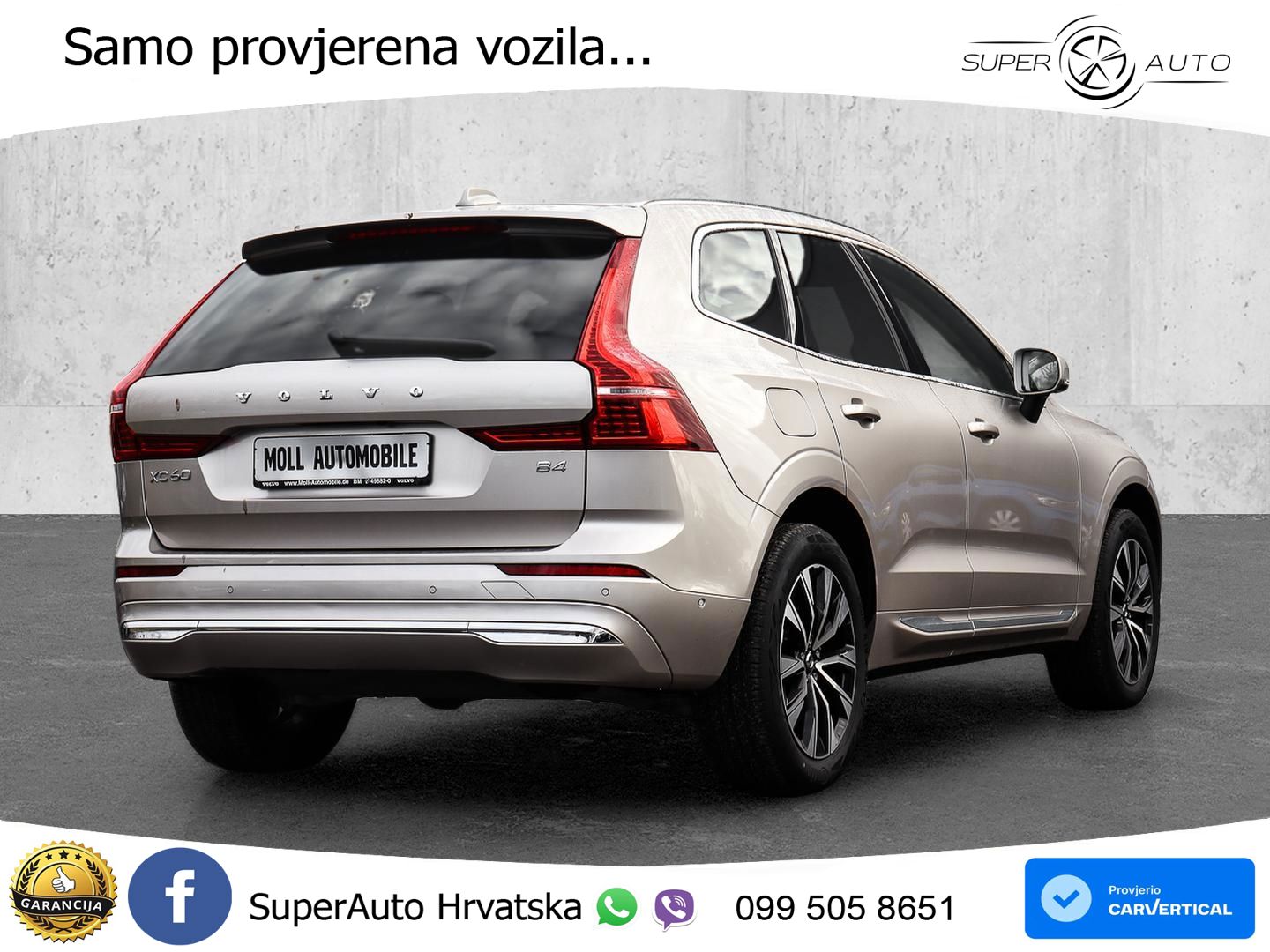 Volvo XC60 B4 Benzin FWD Geartronic ACC+GR SJED+360+PANO