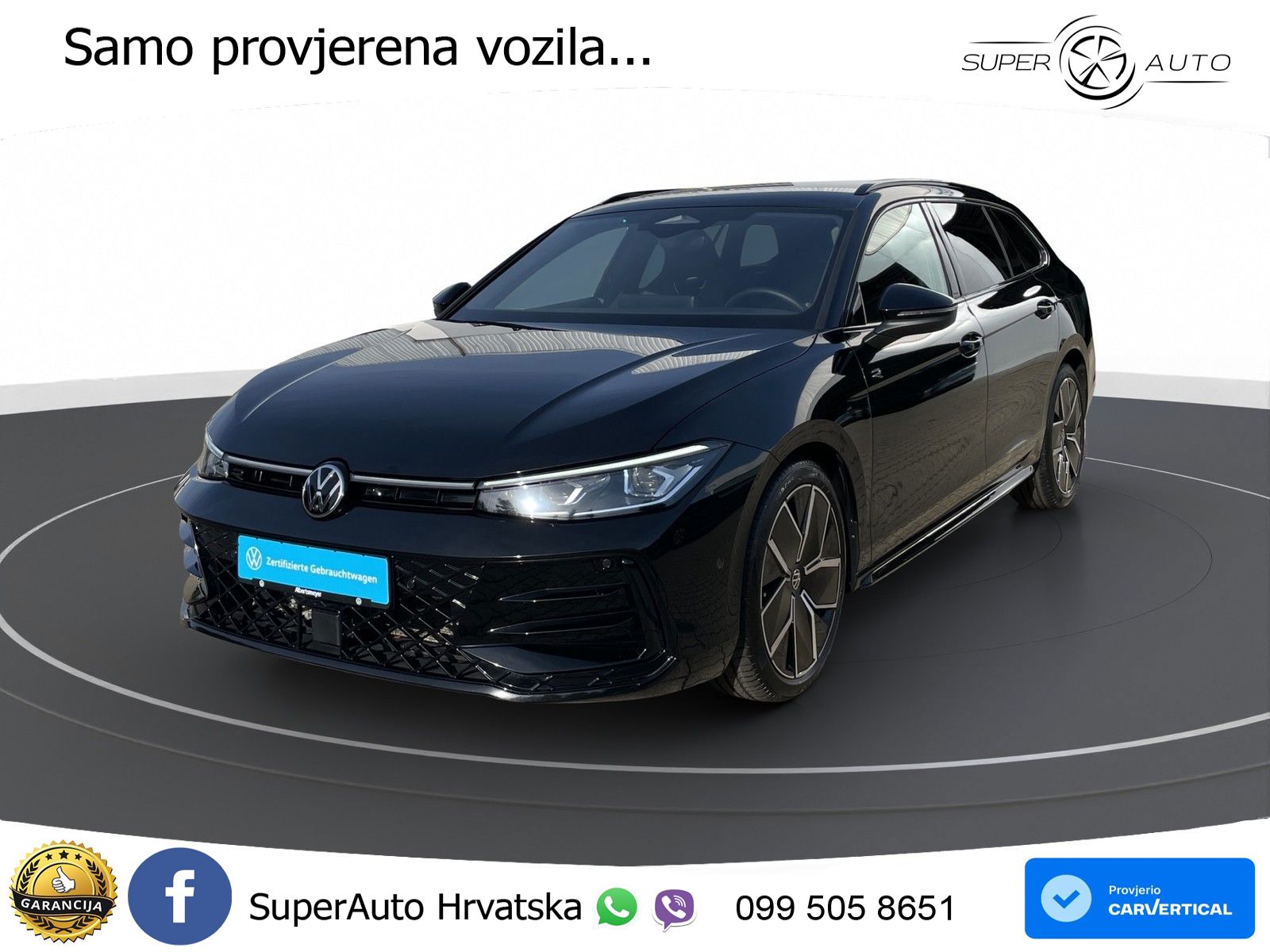 Volkswagen Passat Variant 2.0 TDI (193 KS) 4MOTION DSG R-Line LED+GR SJED+ACC