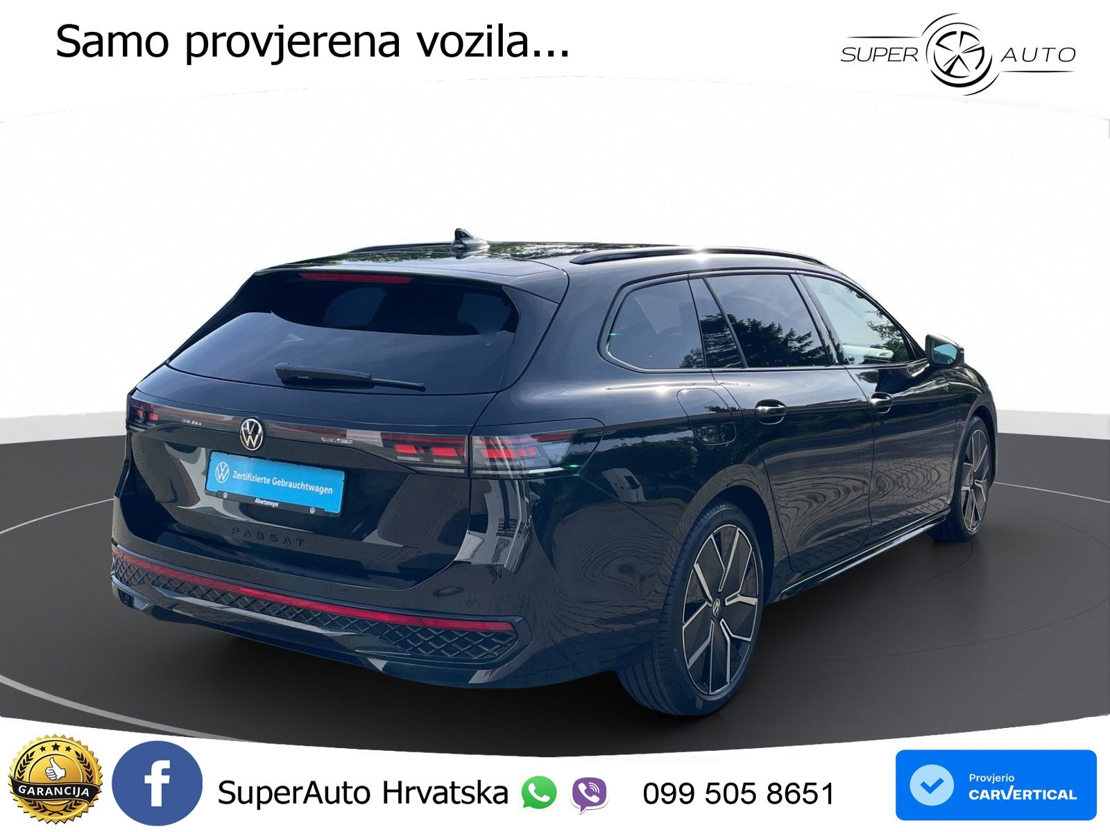 Volkswagen Passat Variant 2.0 TDI (193 KS) 4MOTION DSG R-Line LED+GR SJED+ACC