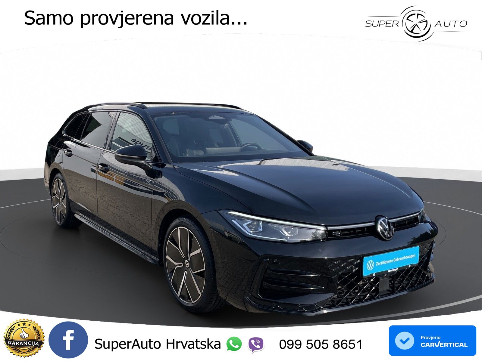 Volkswagen Passat Variant 2.0 TDI (193 KS) 4MOTION DSG R-Line LED+GR SJED+ACC