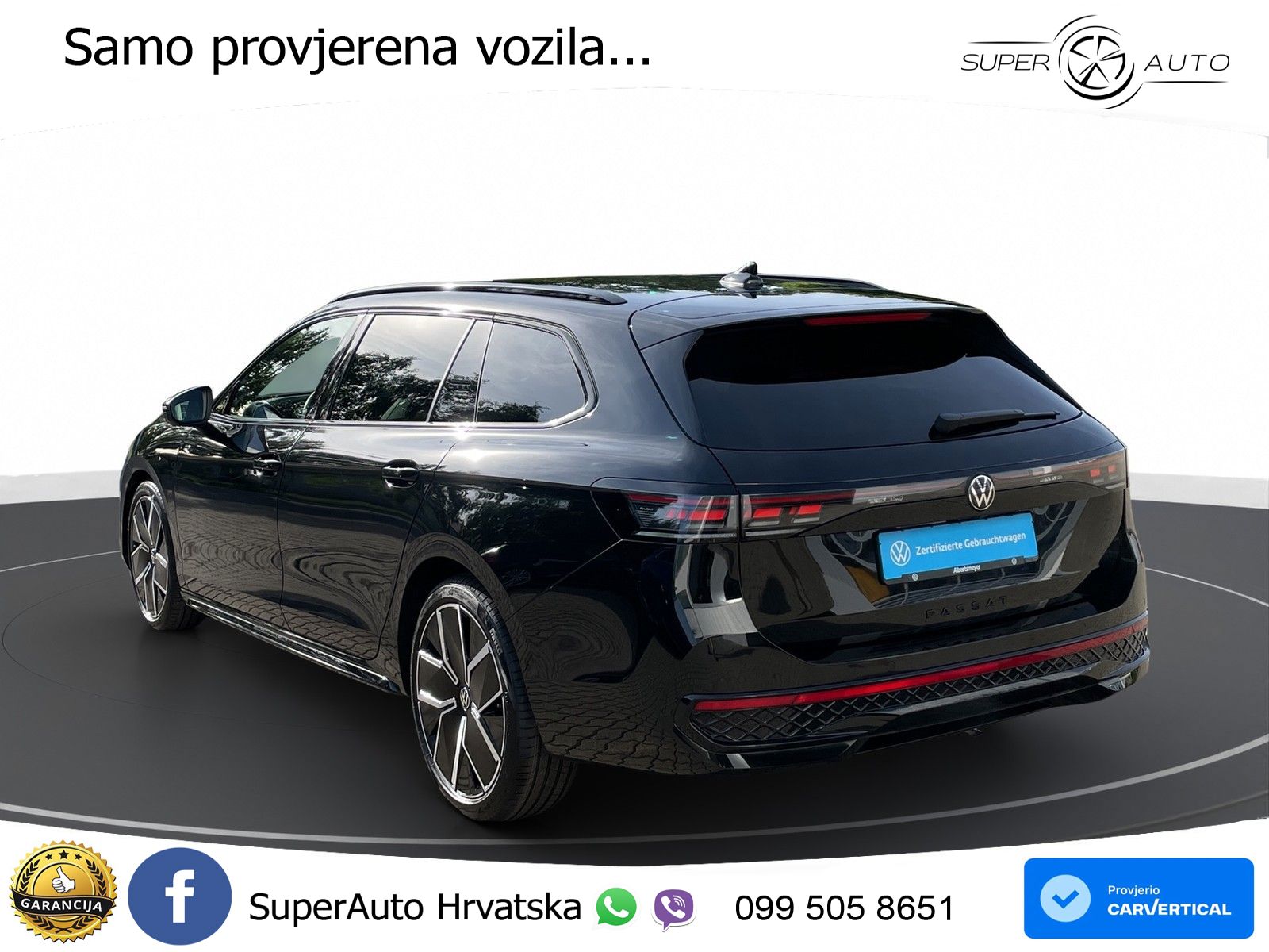 Volkswagen Passat Variant 2.0 TDI (193 KS) 4MOTION DSG R-Line LED+GR SJED+ACC