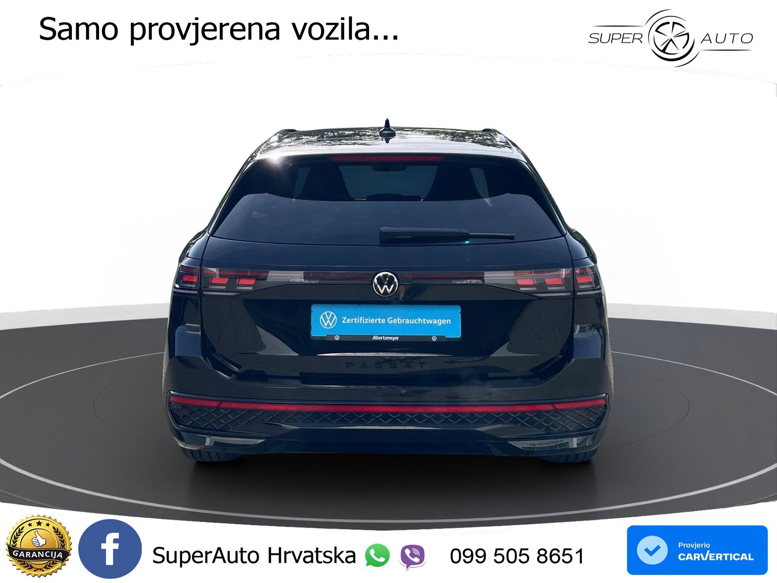 Volkswagen Passat Variant 2.0 TDI (193 KS) 4MOTION DSG R-Line LED+GR SJED+ACC