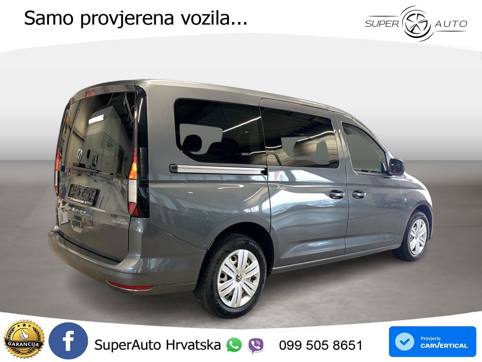 Volkswagen Caddy Maxi 1.5 TSI DSG Basis AUT Kam. LED Navi 114 KS