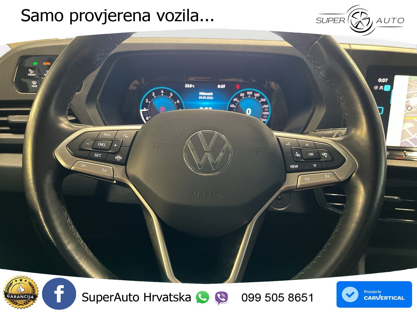 Volkswagen Caddy Maxi 1.5 TSI DSG Basis AUT Kam. LED Navi 114 KS