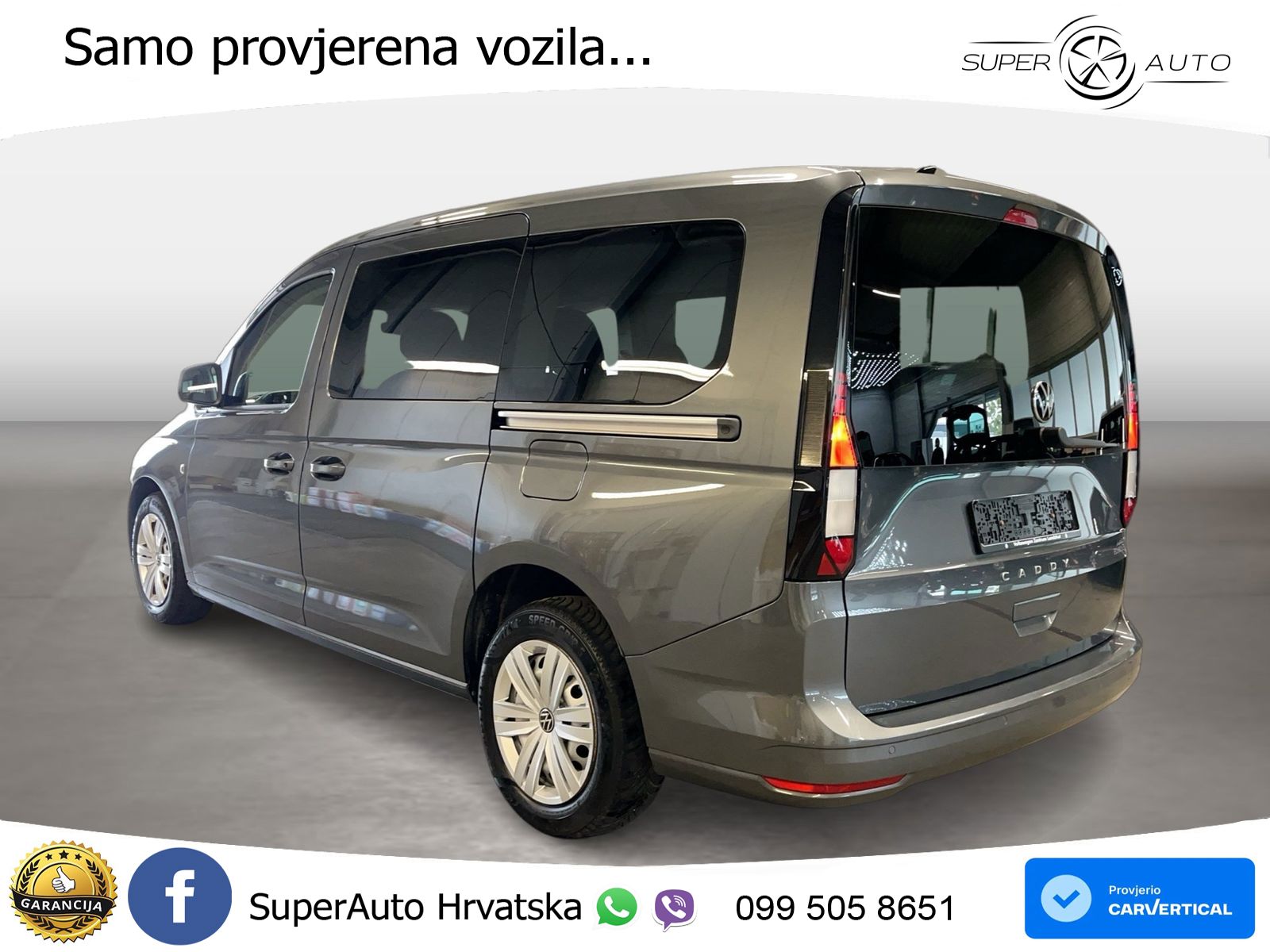 Volkswagen Caddy Maxi 1.5 TSI DSG Basis AUT Kam. LED Navi 114 KS