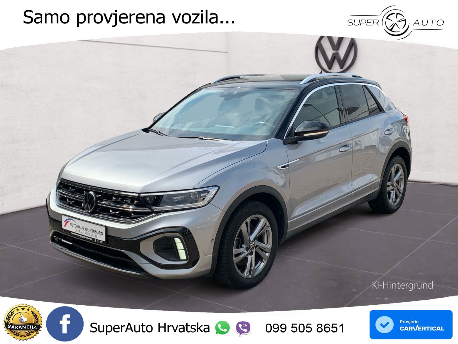 Volkswagen T-Roc I 2.0 TDI (150 KS) DSG LED+GR SJED+ACC