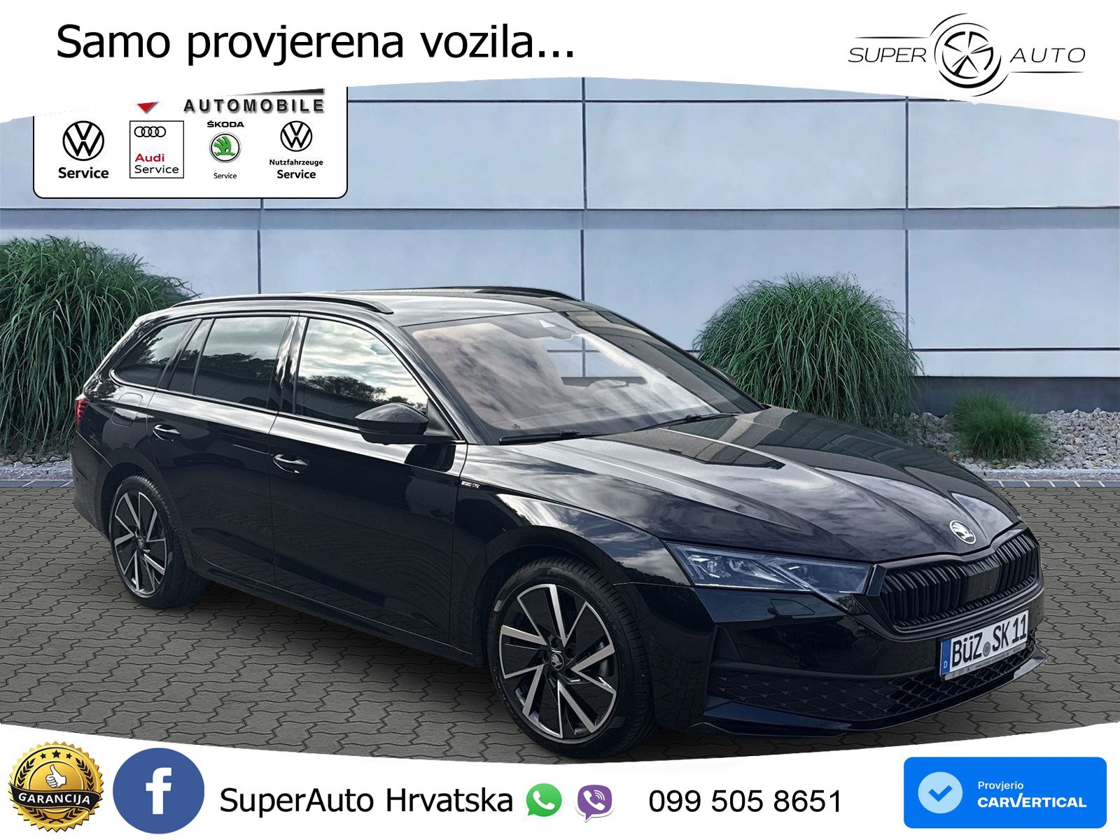 Škoda Octavia Combi 1.5 TSI (150 KS) DSG SportLine LED+GR SJED+ACC