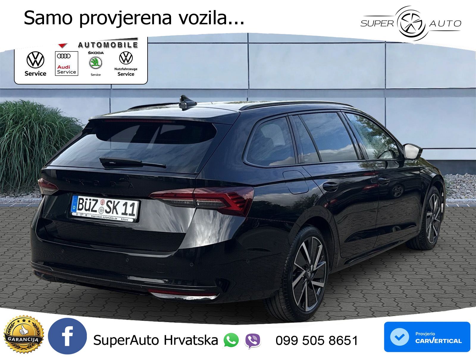 Škoda Octavia Combi 1.5 TSI (150 KS) DSG SportLine LED+GR SJED+ACC