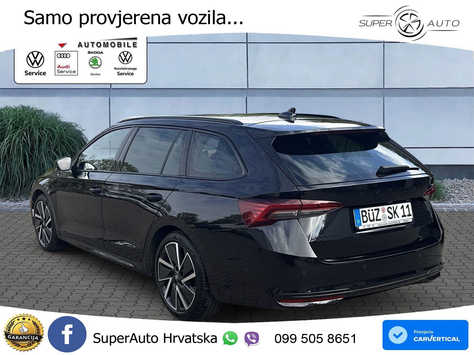 Škoda Octavia Combi 1.5 TSI (150 KS) DSG SportLine LED+GR SJED+ACC