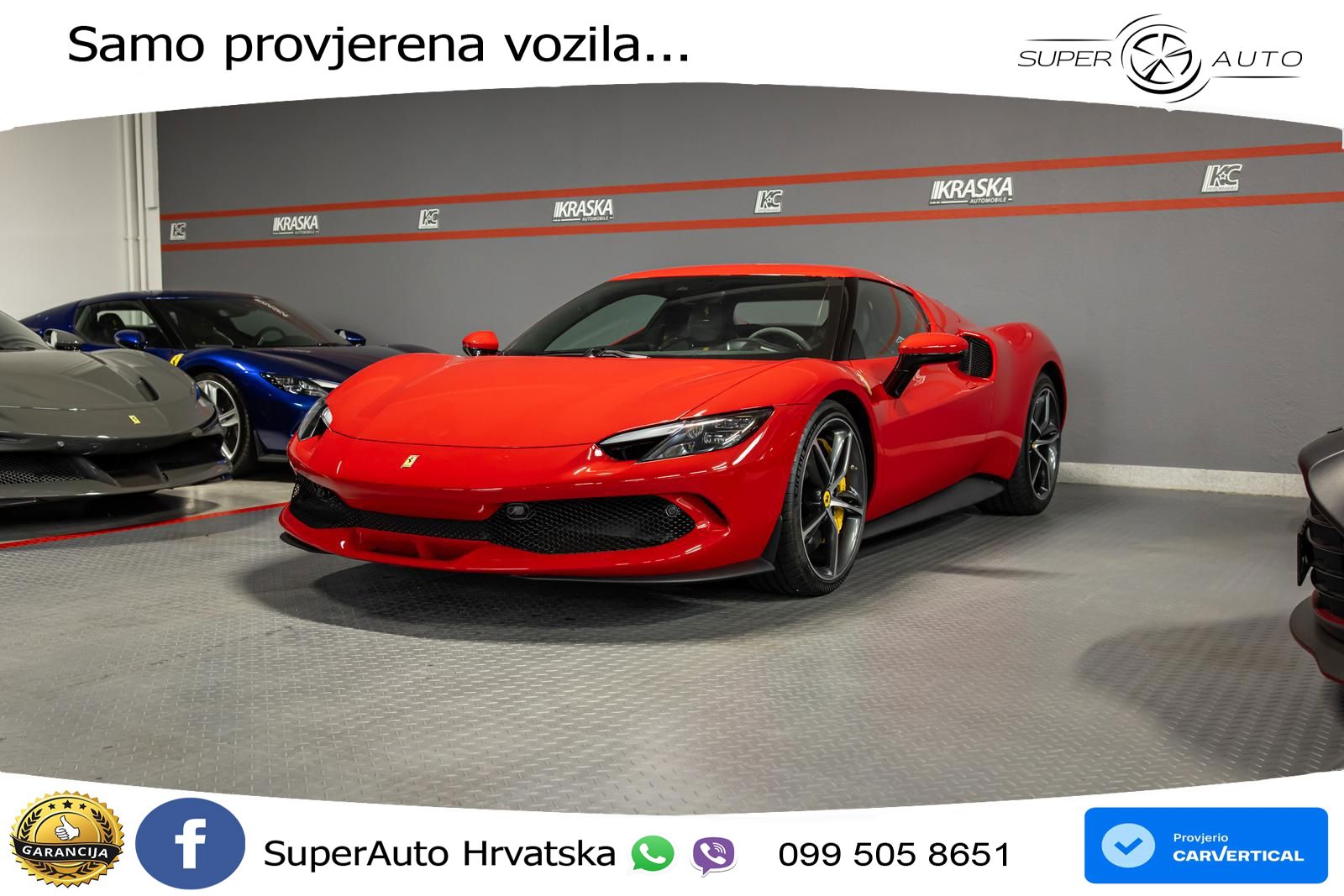 Ferrari 296 GTB 3.0 V6 (830 KS) F1 DCT