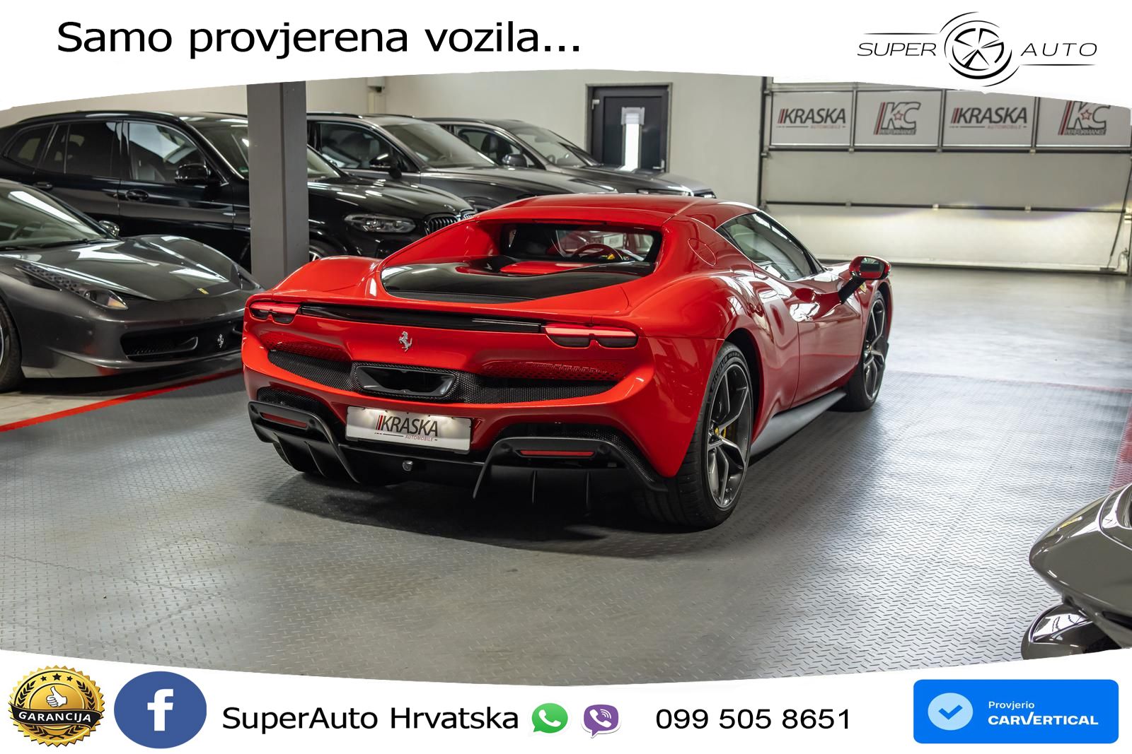 Ferrari 296 GTB 3.0 V6 (830 KS) F1 DCT