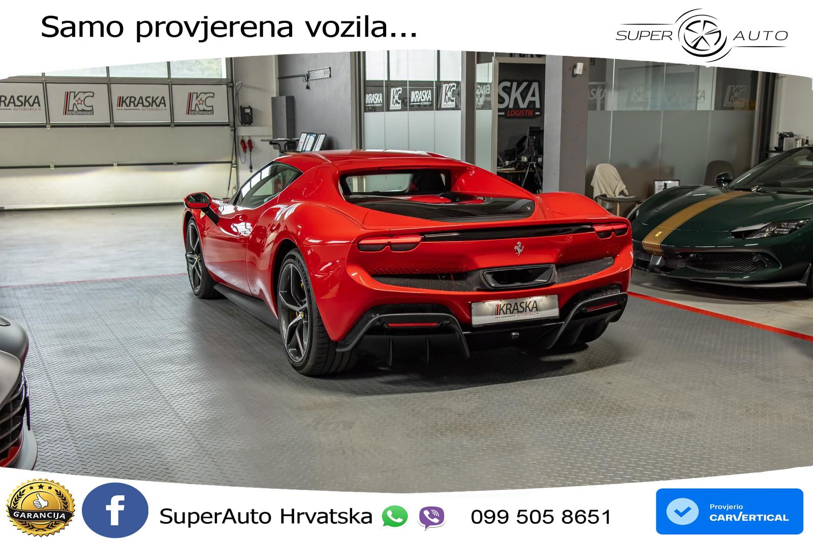 Ferrari 296 GTB 3.0 V6 (830 KS) F1 DCT