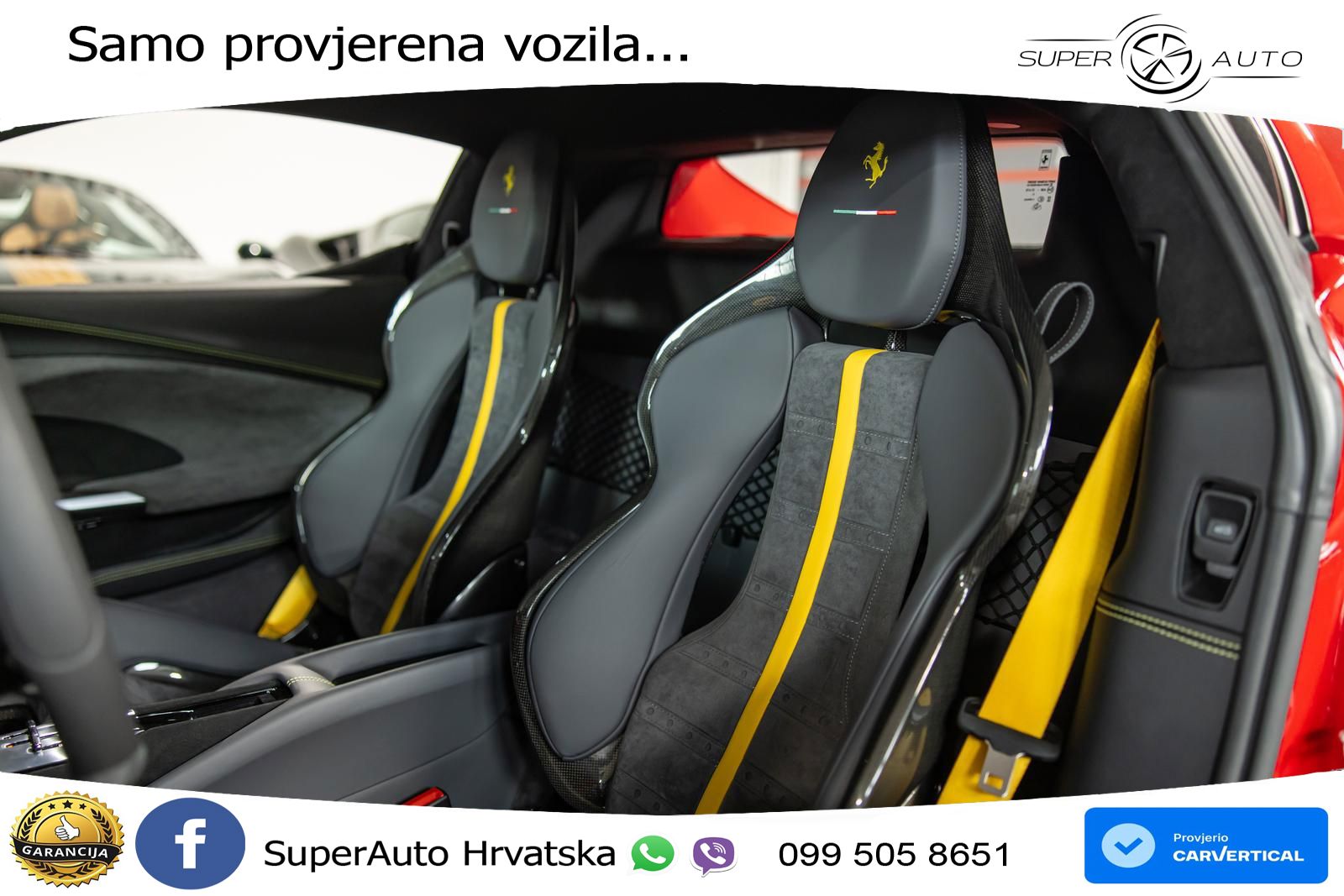 Ferrari 296 GTB 3.0 V6 (830 KS) F1 DCT