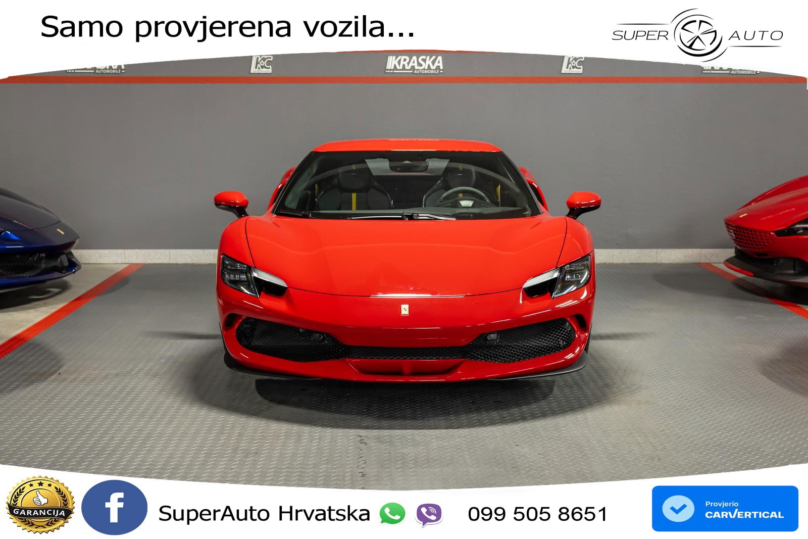 Ferrari 296 GTB 3.0 V6 (830 KS) F1 DCT