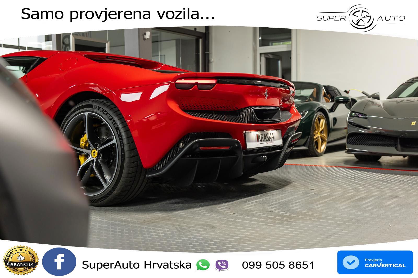 Ferrari 296 GTB 3.0 V6 (830 KS) F1 DCT