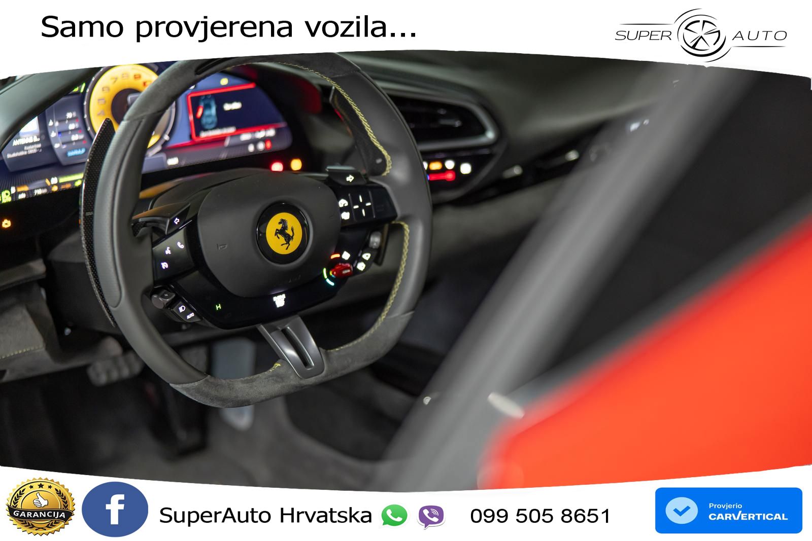 Ferrari 296 GTB 3.0 V6 (830 KS) F1 DCT