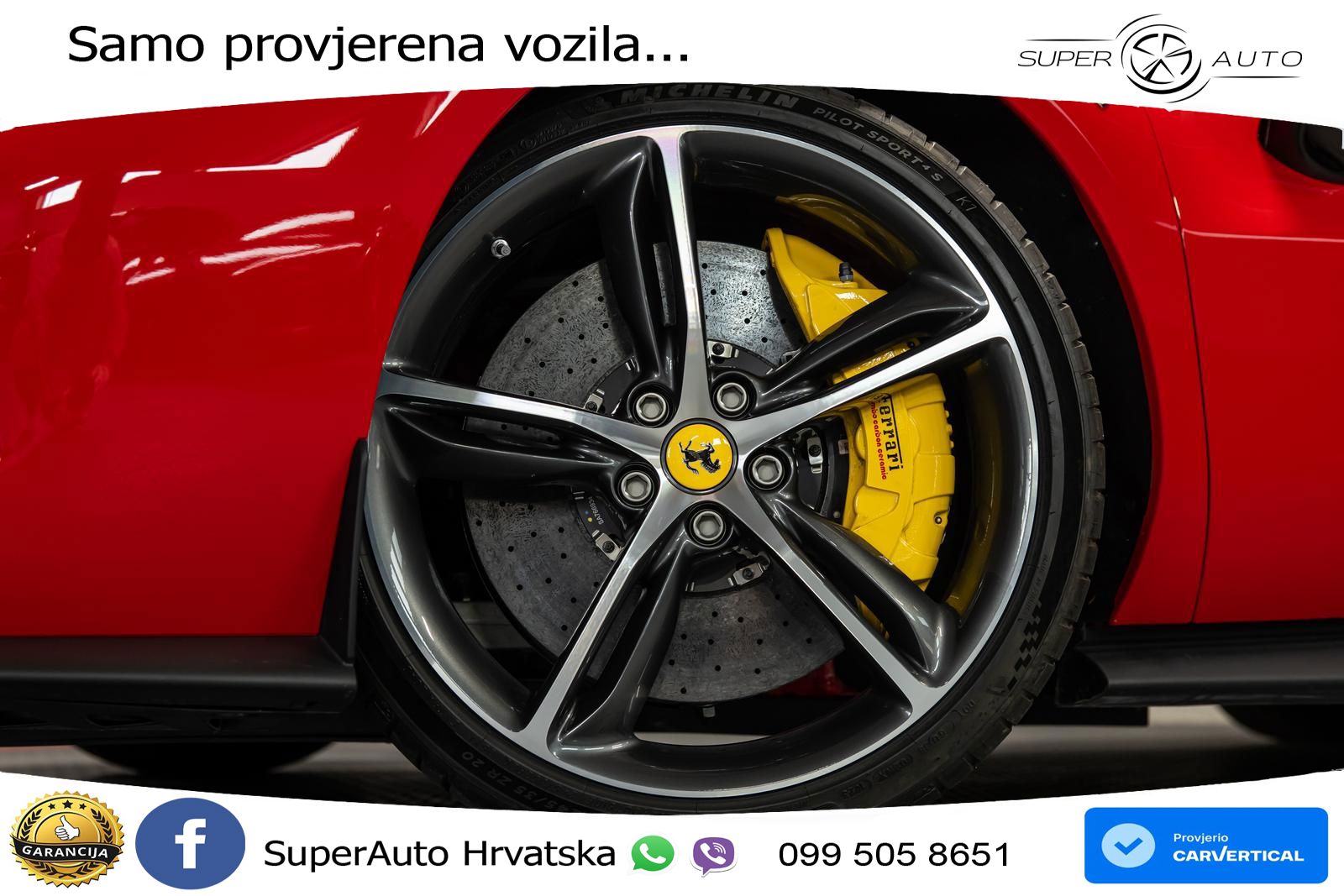 Ferrari 296 GTB 3.0 V6 (830 KS) F1 DCT