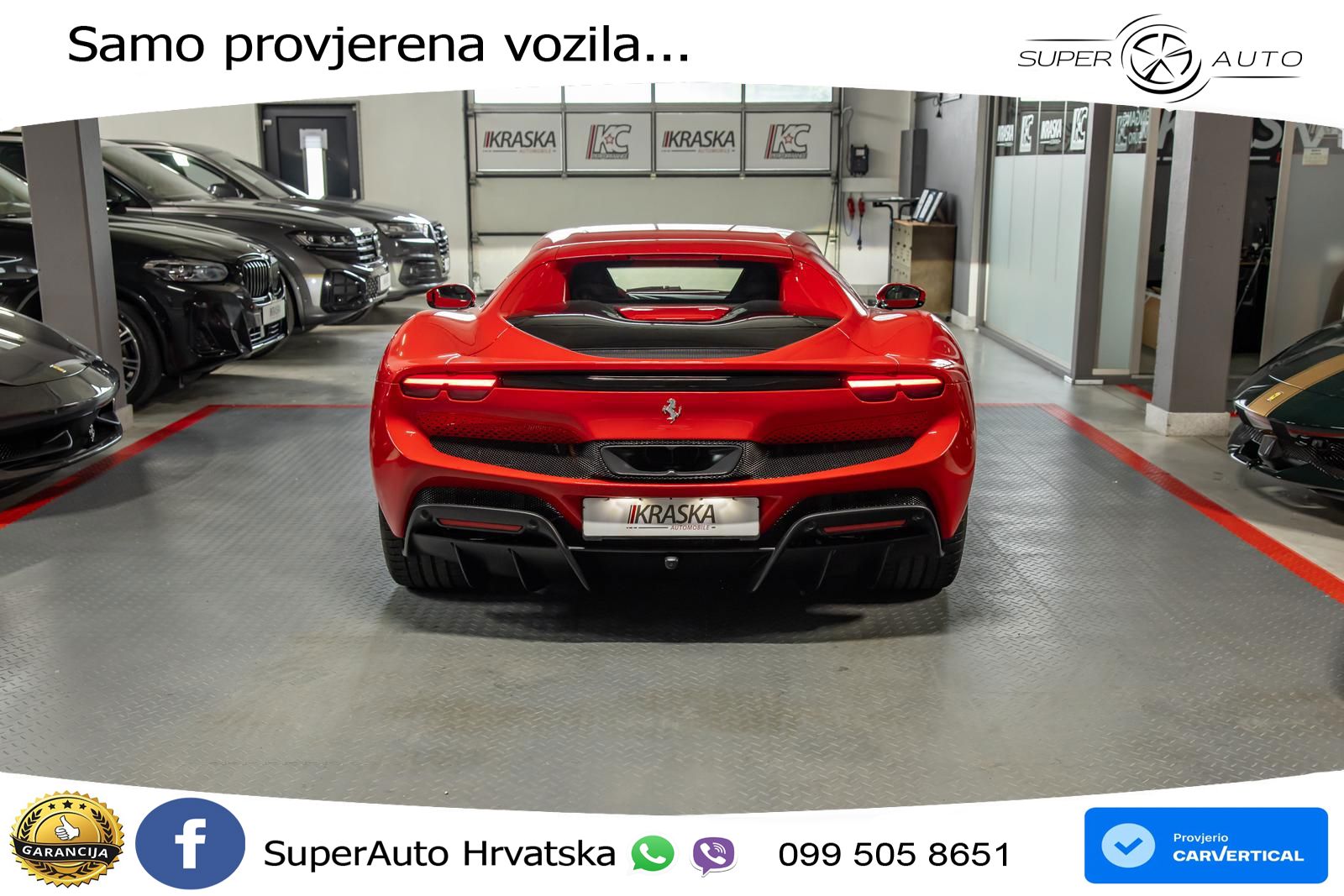Ferrari 296 GTB 3.0 V6 (830 KS) F1 DCT
