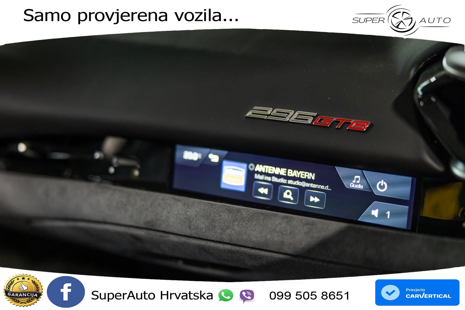 Ferrari 296 GTB 3.0 V6 (830 KS) F1 DCT