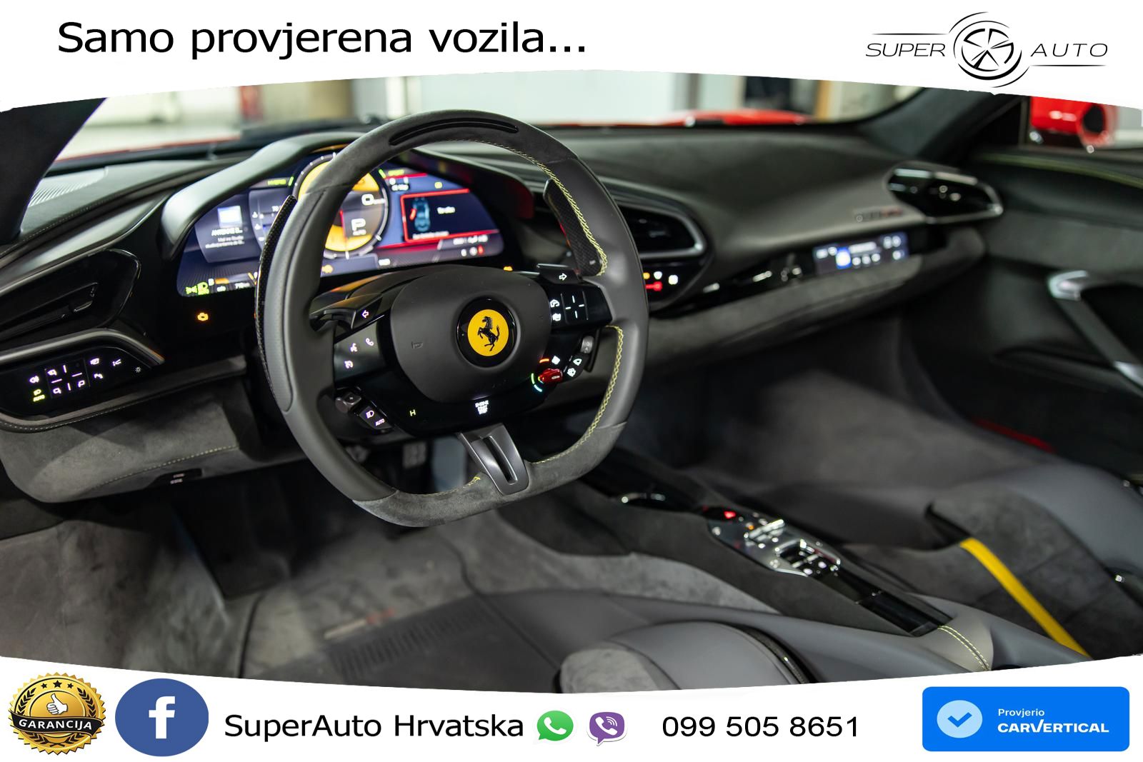 Ferrari 296 GTB 3.0 V6 (830 KS) F1 DCT