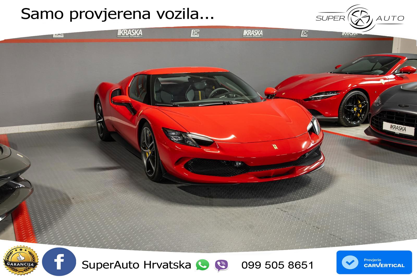 Ferrari 296 GTB 3.0 V6 (830 KS) F1 DCT