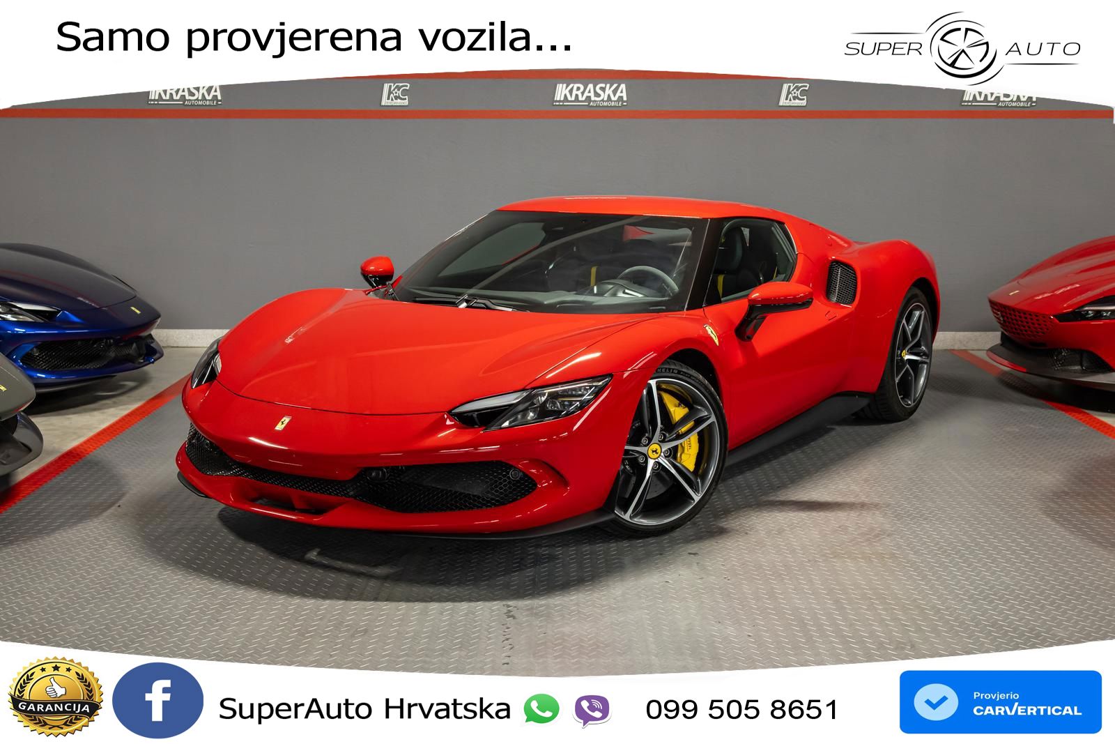 Ferrari 296 GTB 3.0 V6 (830 KS) F1 DCT