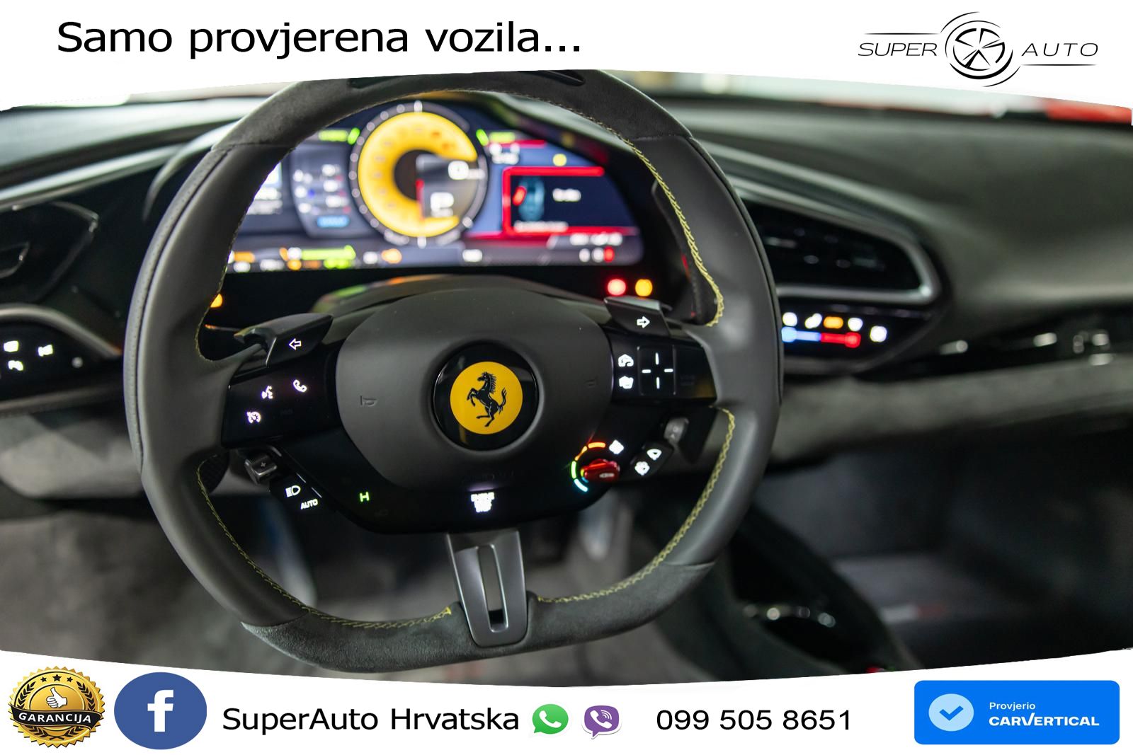 Ferrari 296 GTB 3.0 V6 (830 KS) F1 DCT