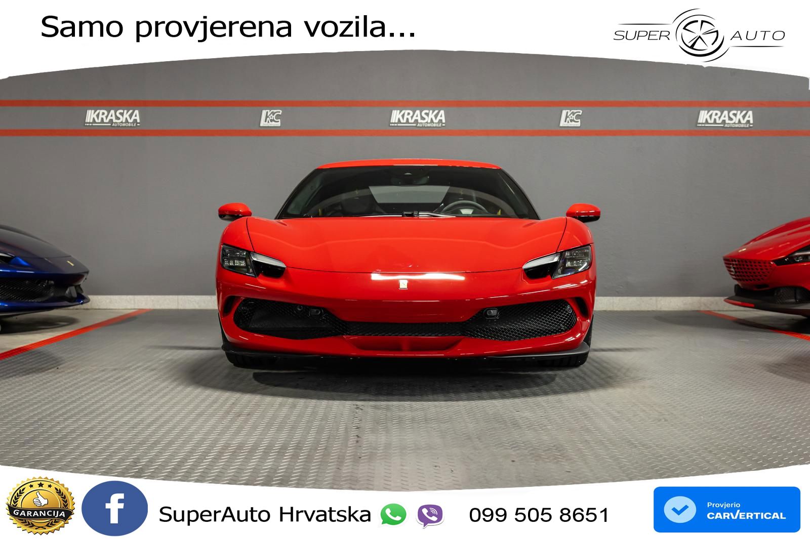 Ferrari 296 GTB 3.0 V6 (830 KS) F1 DCT