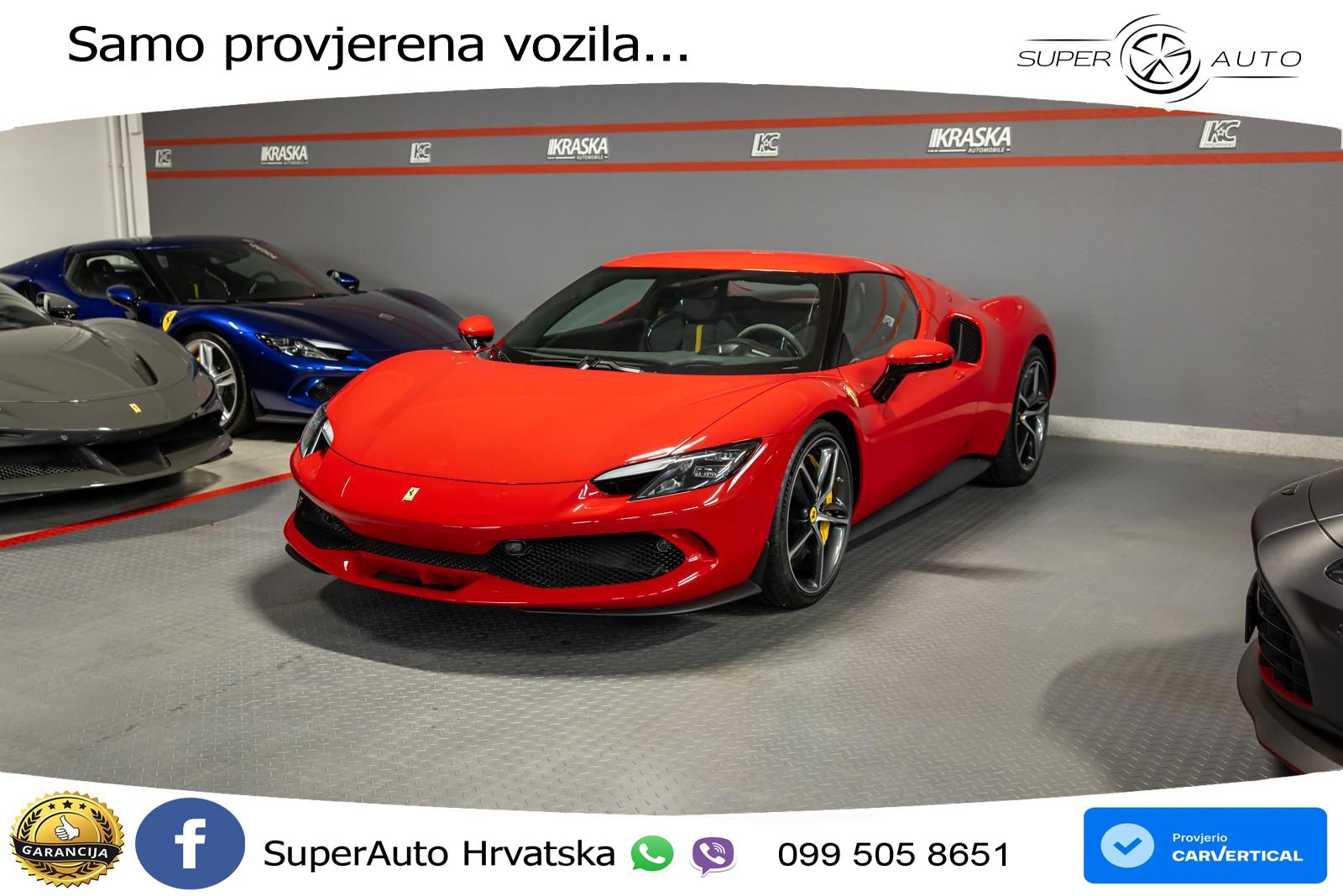 Ferrari 296 GTB 3.0 V6 (830 KS) F1 DCT