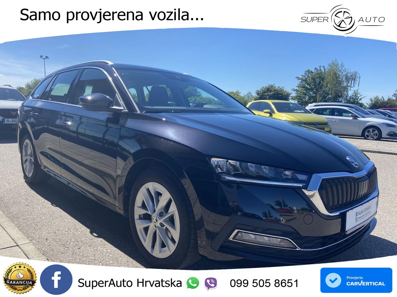 Škoda Octavia Combi 1.5 TSI EVO e-TEC (150 KS) DSG LED+GR SJED+ACC