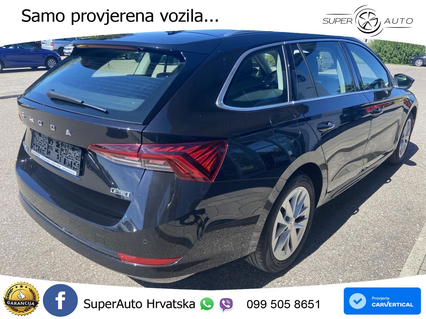 Škoda Octavia Combi 1.5 TSI EVO e-TEC (150 KS) DSG LED+GR SJED+ACC