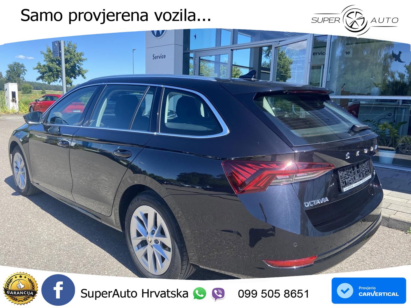 Škoda Octavia Combi 1.5 TSI EVO e-TEC (150 KS) DSG LED+GR SJED+ACC