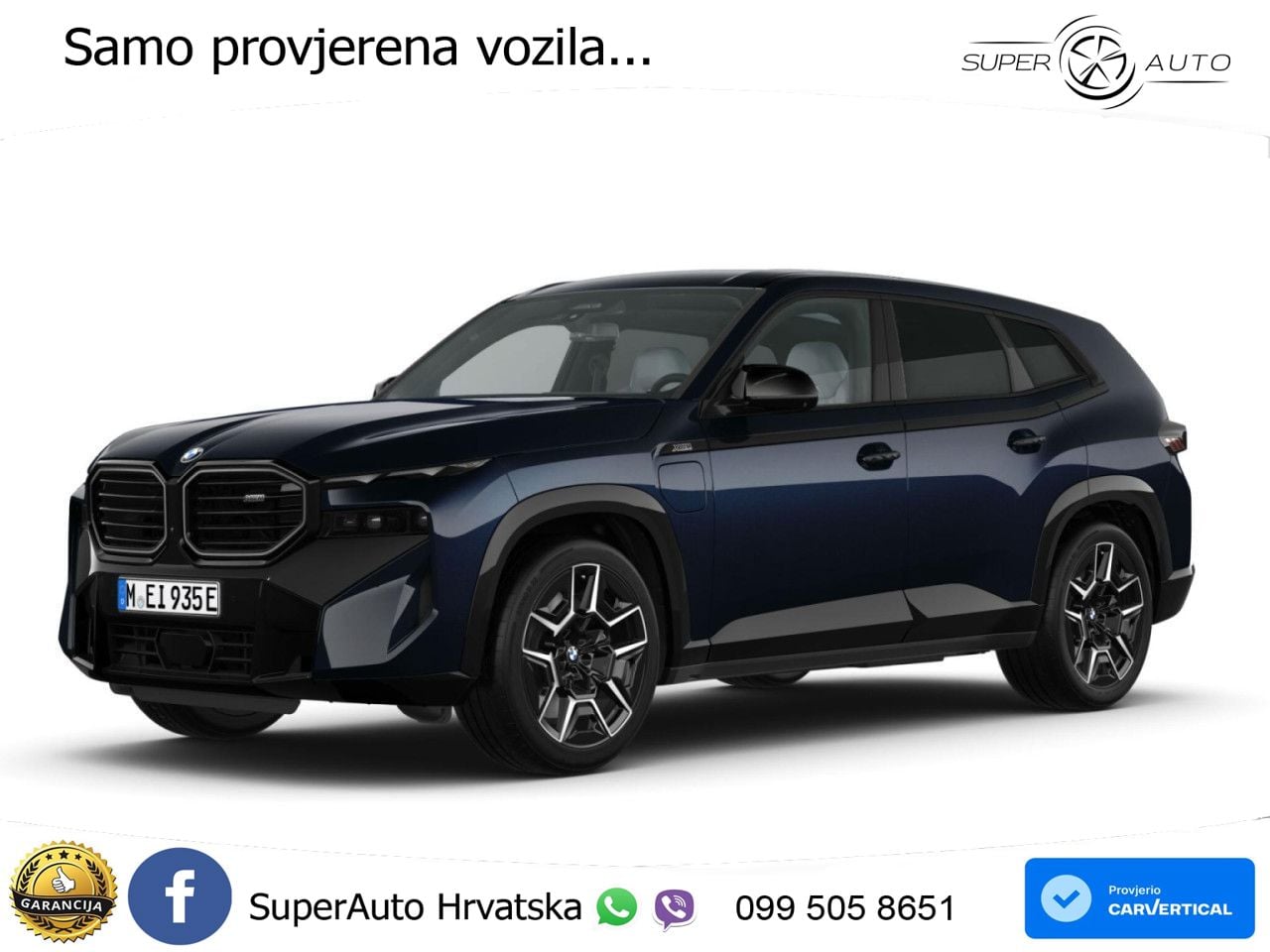 BMW XM 50e (476 KS) M xDrive M Steptronic LED+GR SJED+ACC