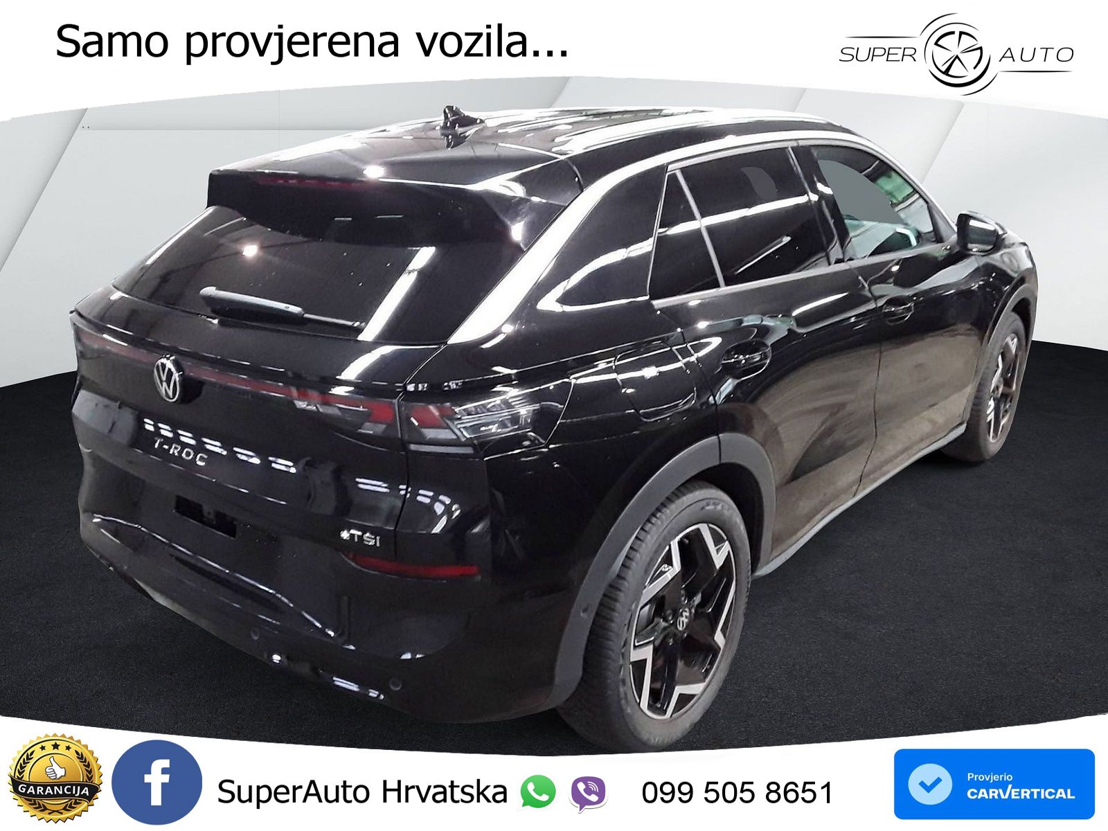 Volkswagen T-Roc 1.5 eTSI (150 KS)  DSG R-Line MATRIX+GR SJED+KAM
