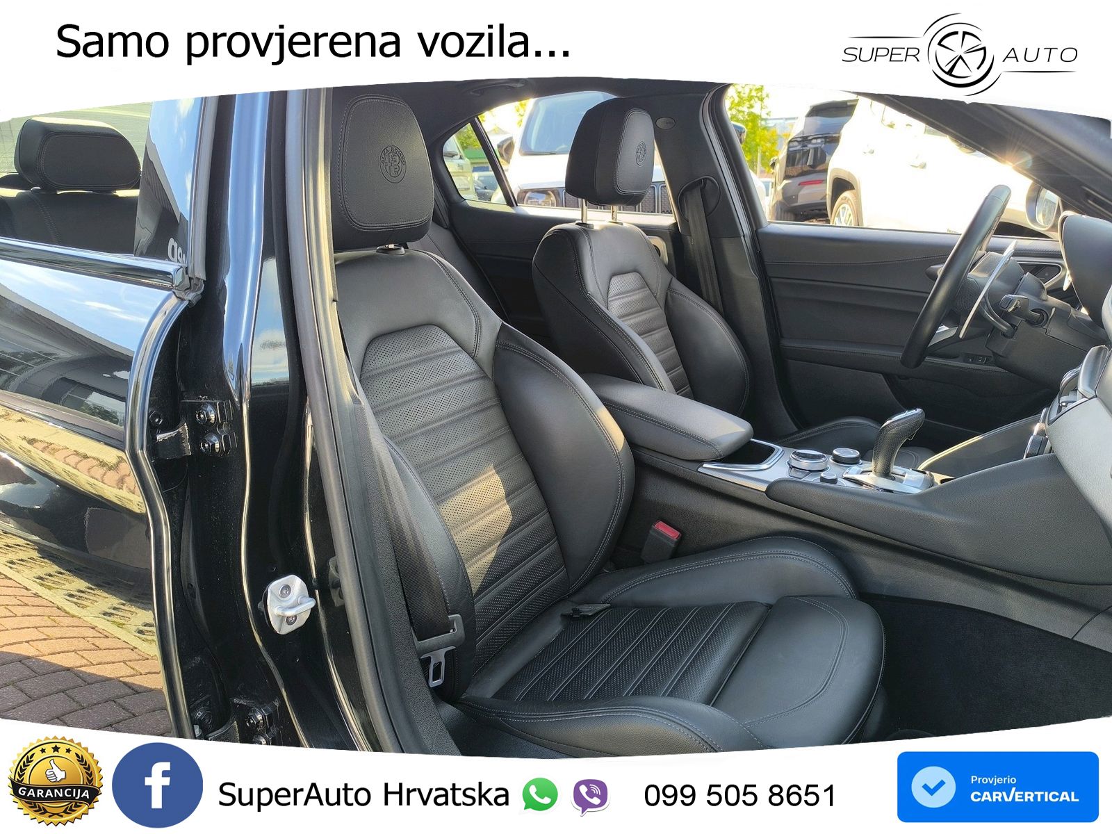 Alfa Romeo Giulia 2.0 Turbo (280 KS) Q4 Automatic LED+GR SJED+ACC