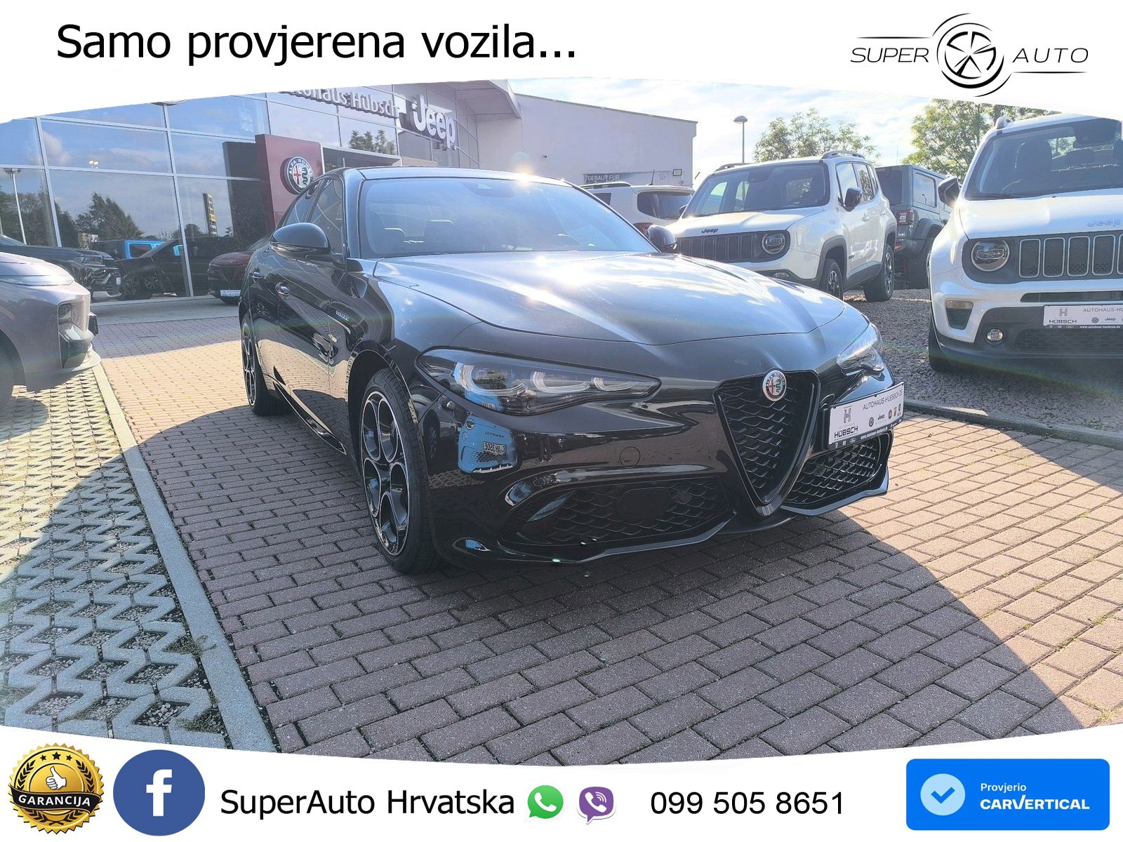 Alfa Romeo Giulia 2.0 Turbo (280 KS) Q4 Automatic LED+GR SJED+ACC