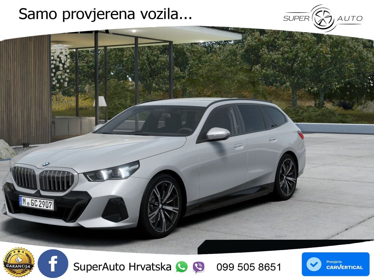 BMW 520d Touring (197 KS) Steptronic M Sport LED+GR SJED+ACC