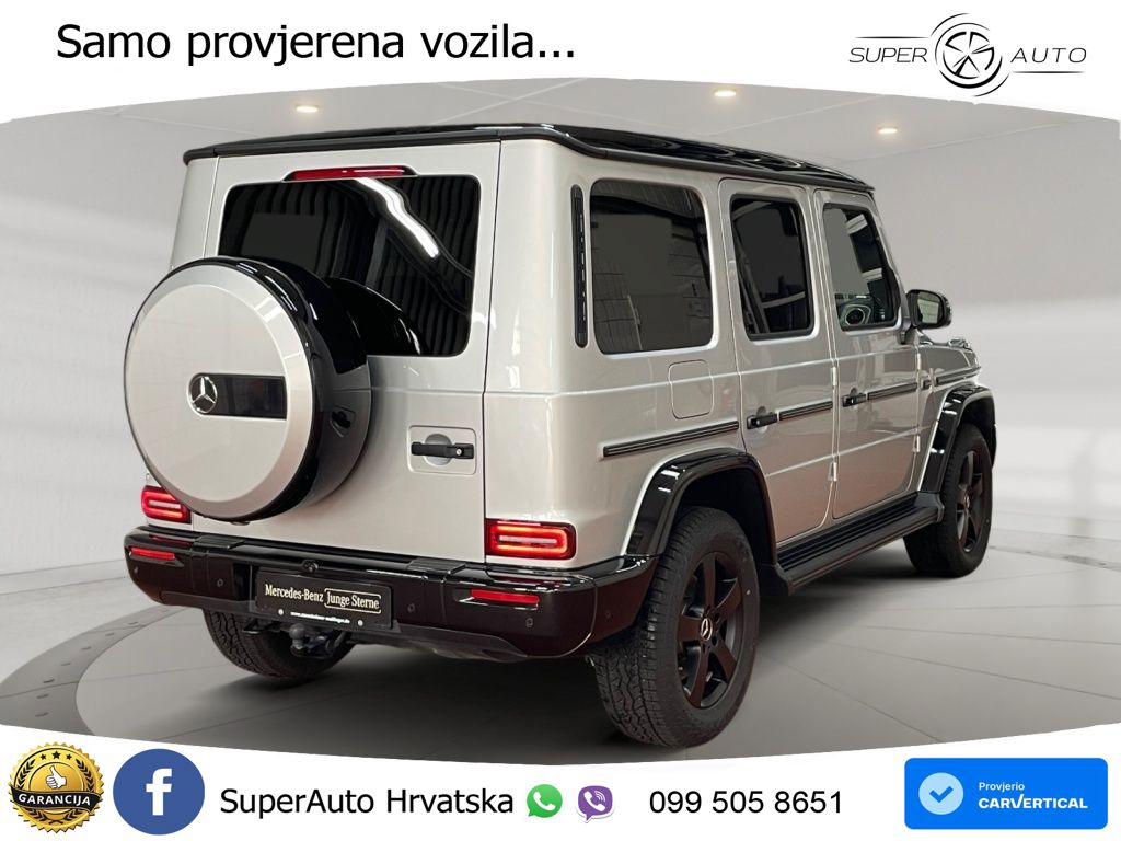 Mercedes G 450d Long (367 KS) 4MATIC 9G-TRONIC Exclusive LED+GR SJED+ACC