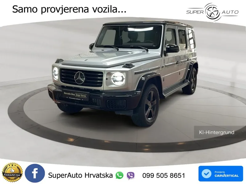 Mercedes G 450d Long (367 KS) 4MATIC 9G-TRONIC Exclusive LED+GR SJED+ACC