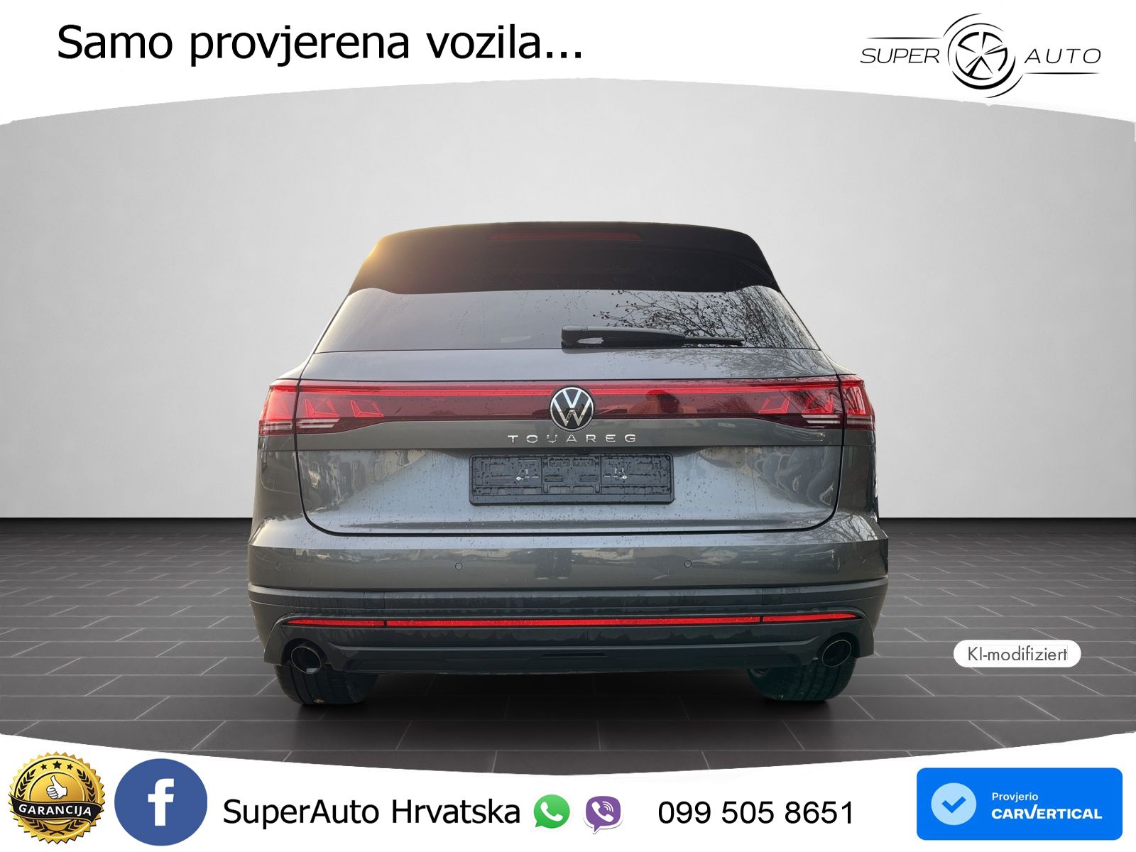 Volkswagen Touareg 3.0 V6 TDI (286 KS) 4MOTION Tiptronic ZRAČNI+ACC+4xGR SJED+KAM