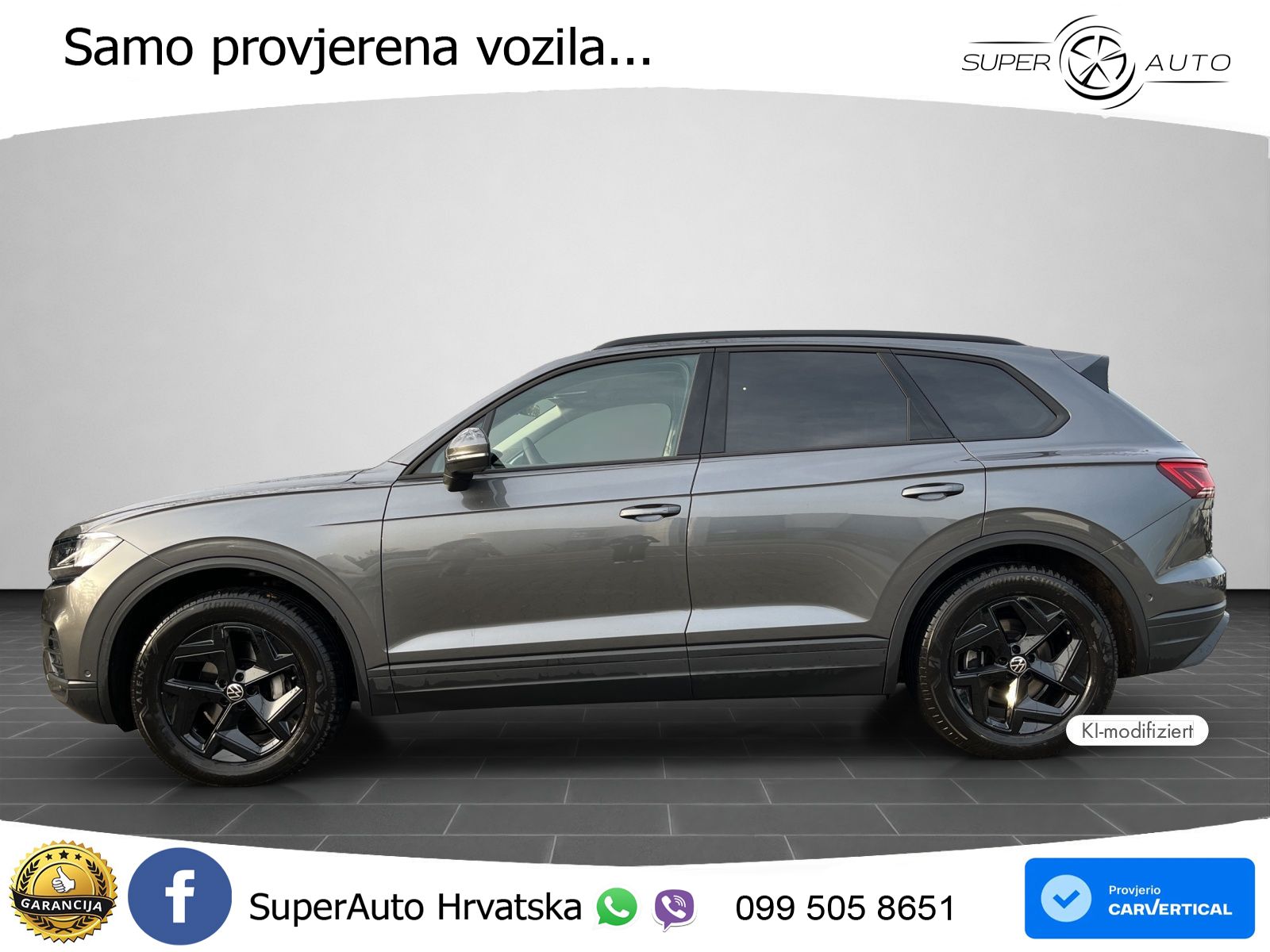 Volkswagen Touareg 3.0 V6 TDI (286 KS) 4MOTION Tiptronic ZRAČNI+ACC+4xGR SJED+KAM