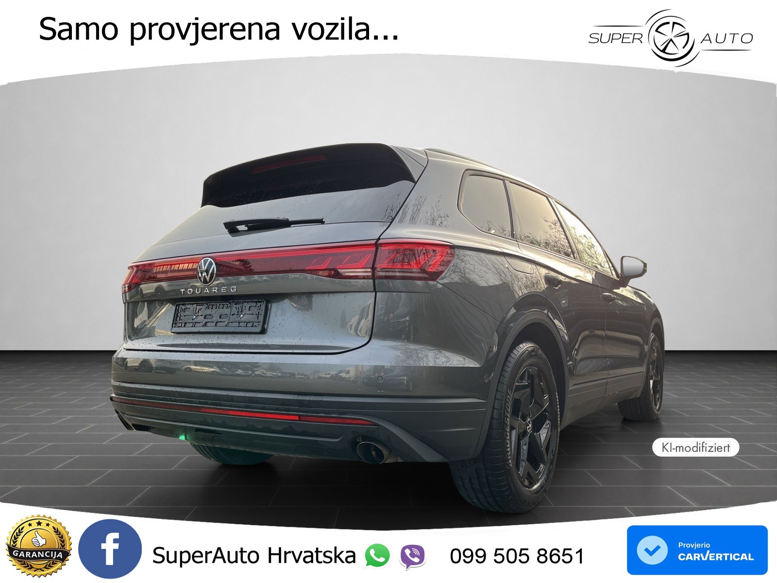 Volkswagen Touareg 3.0 V6 TDI (286 KS) 4MOTION Tiptronic ZRAČNI+ACC+4xGR SJED+KAM