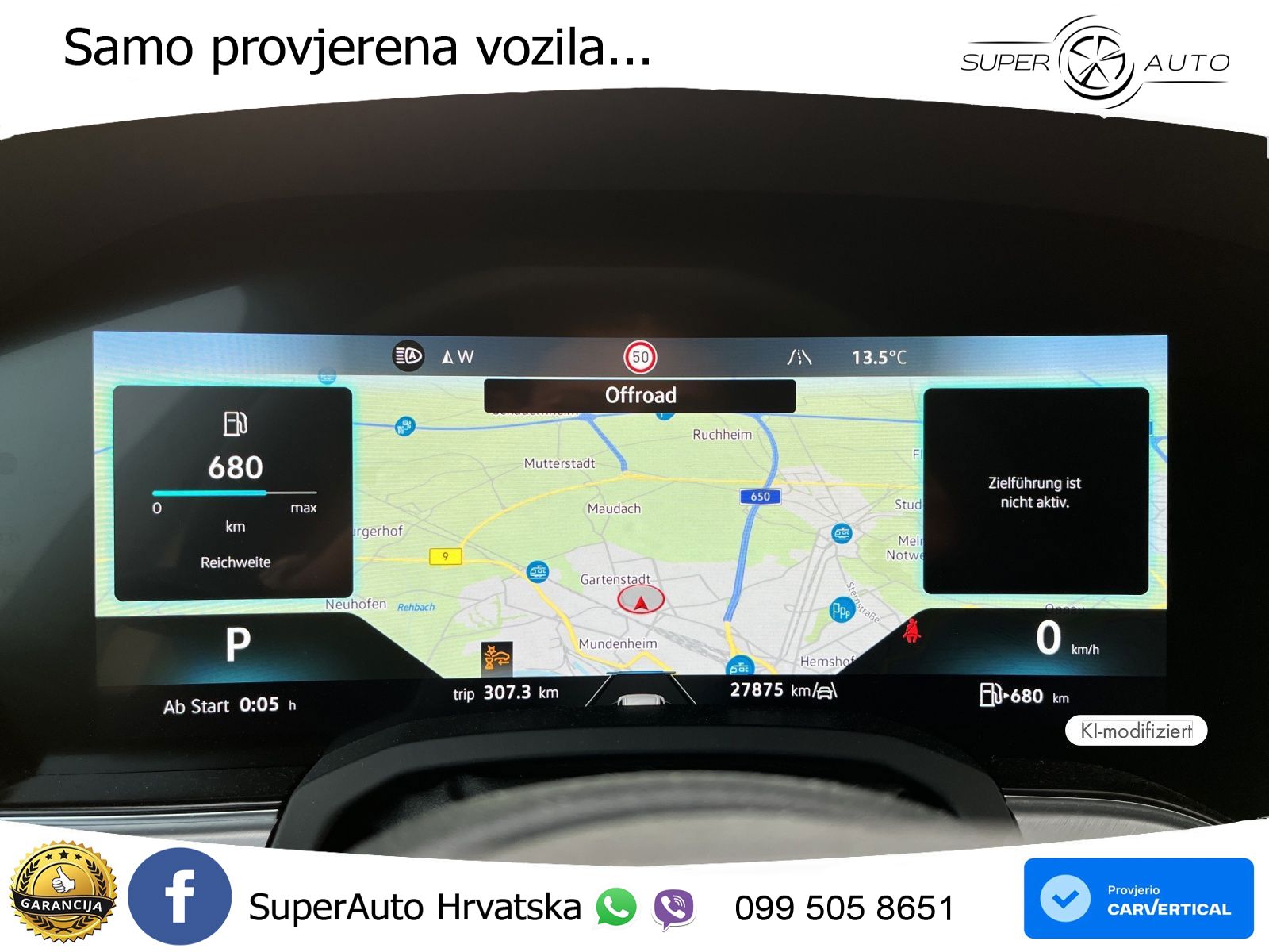 Volkswagen Touareg 3.0 V6 TDI (286 KS) 4MOTION Tiptronic ZRAČNI+ACC+4xGR SJED+KAM