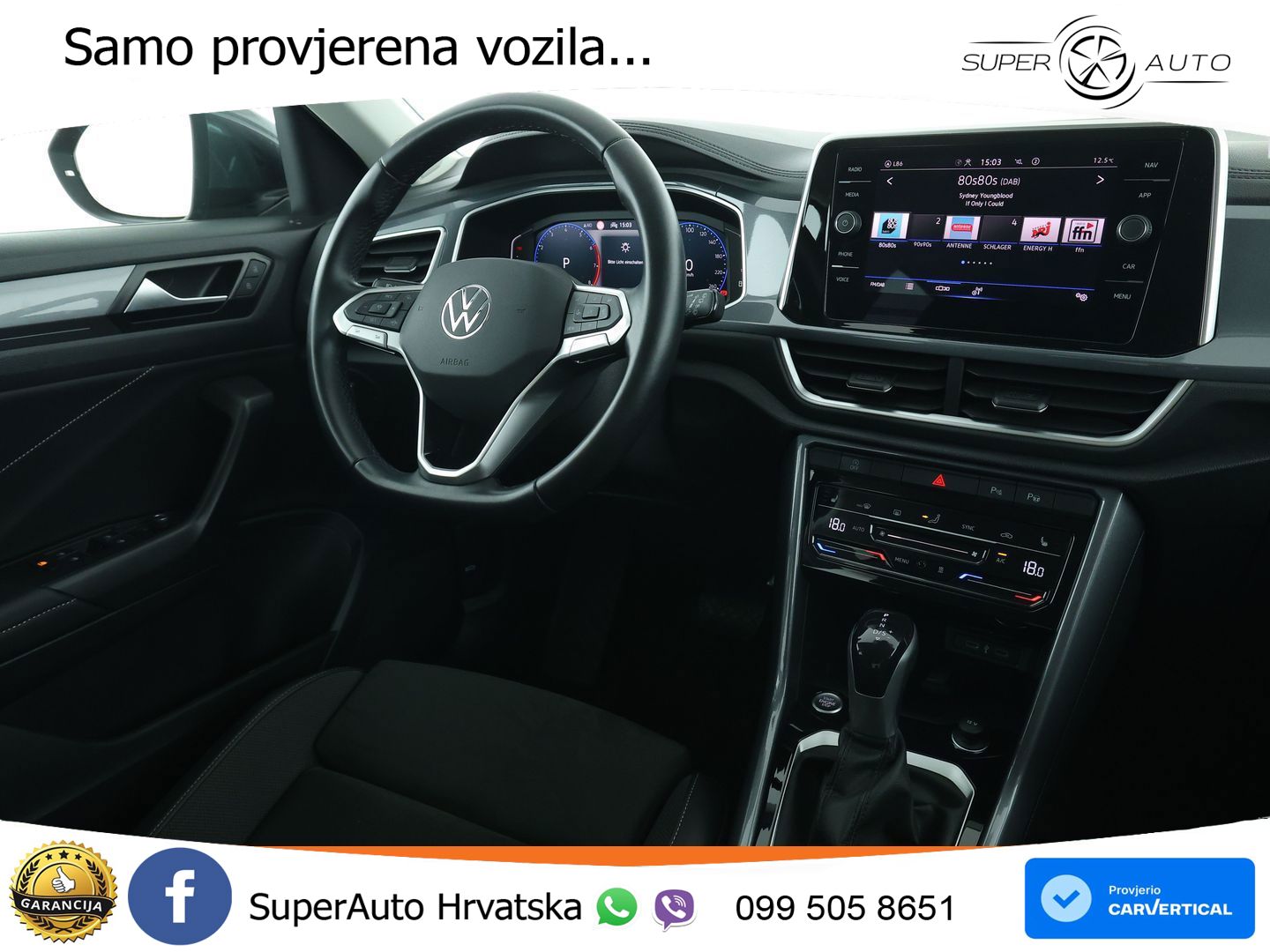 Volkswagen T-Roc 1.5 TSI (150 KS) DSG LED+GR SJED+ACC