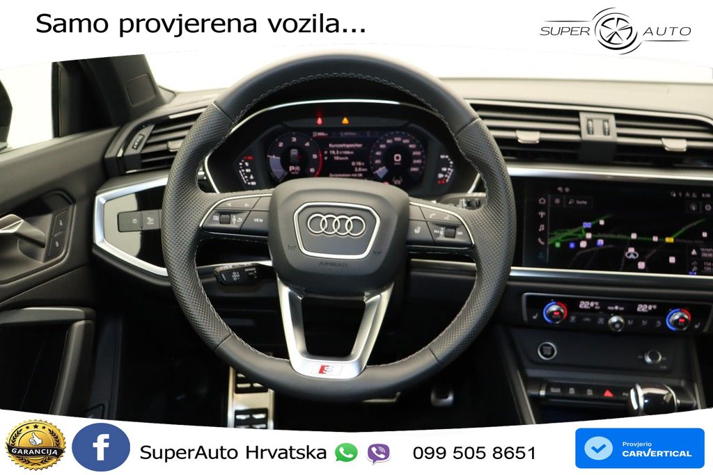 Audi Q3 40 TDI (193 KS) quattro S tronic S line MATRIX+GR SJED+KAM