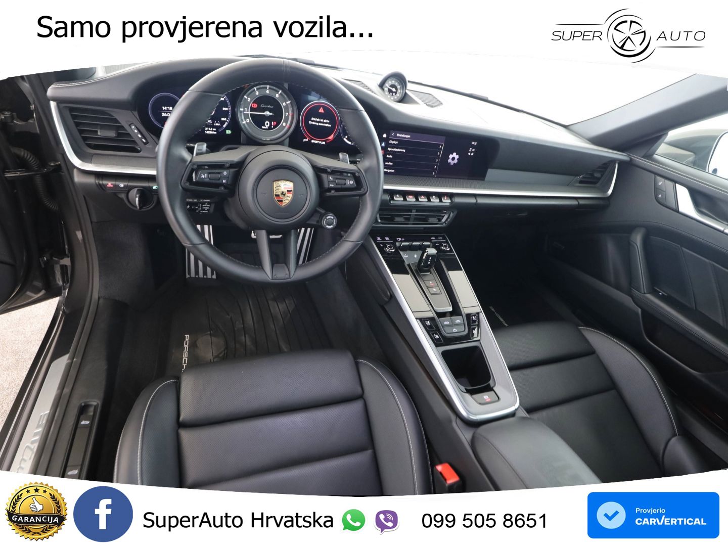Porsche 911 Turbo Cabriolet 3.8 (580 KS) PDK LED+GR SJED+ACC